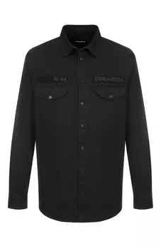 Хлопковая рубашка Dsquared2