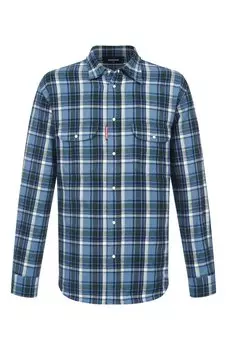 Хлопковая рубашка Dsquared2