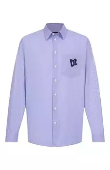 Хлопковая рубашка Dsquared2
