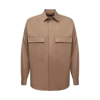 Хлопковая рубашка Giorgio Armani
