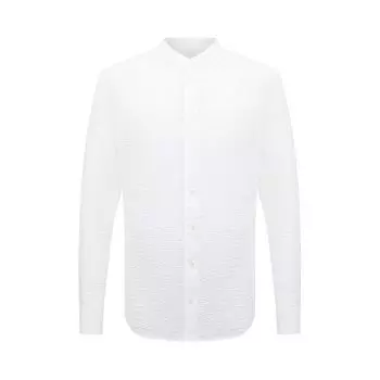 Хлопковая рубашка Giorgio Armani