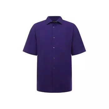 Хлопковая рубашка Giorgio Armani