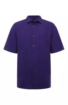 Хлопковая рубашка Giorgio Armani