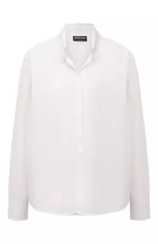 Хлопковая рубашка Giorgio Armani