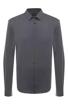 Хлопковая рубашка Giorgio Armani