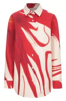 Хлопковая рубашка Dries Van Noten
