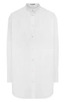 Хлопковая рубашка Jil Sander