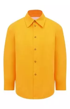 Хлопковая рубашка Jil Sander
