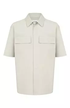 Хлопковая рубашка Jil Sander
