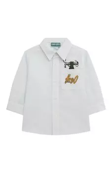 Хлопковая рубашка Kenzo