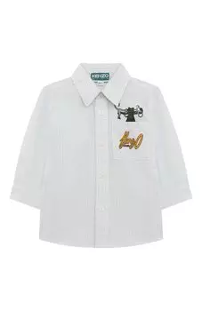 Хлопковая рубашка Kenzo