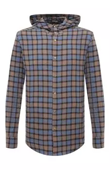 Хлопковая рубашка Kiton