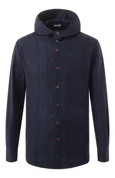 Хлопковая рубашка Kiton