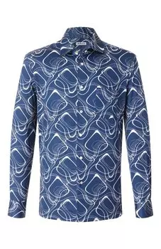 Хлопковая рубашка Kiton