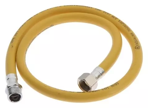 Подводка для газа Aqualink, пвх, внутренняя/наружная резьба 1/2", 100 см