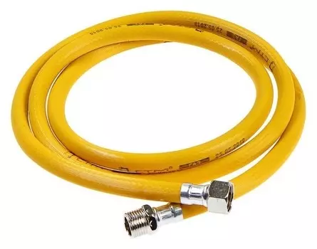 Подводка для газа "Стм", пвх, внутренняя/наружная резьба 1/2", 200 см
