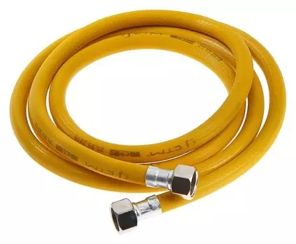 Подводка для газа "Стм", пвх, внутренняя/внутренняя резьба 1/2", 250 см