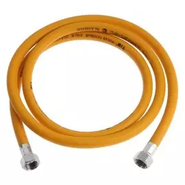 Подводка для газа TIM C-gp26-20, пвх, внутренняя/внутренняя резьба 1/2", 200 см