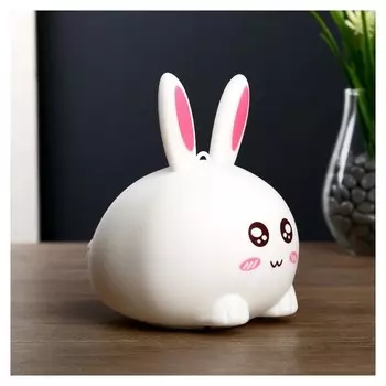 Ночник LED "Мякиш зайчик" USB RGB 15х12х16 см.