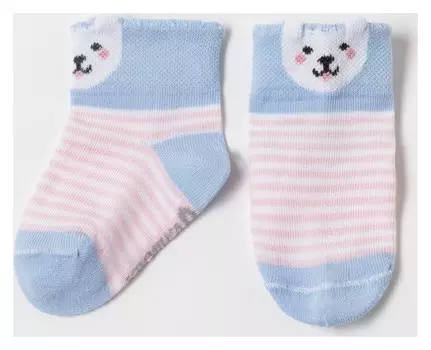 Носки крошка Я "Собачка", розовый, 8-10 см