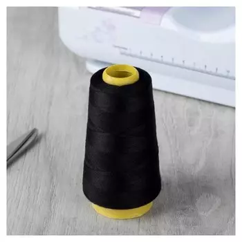 Нитки 20/2, 2700 м, цвет чёрный