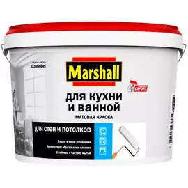 5183648 Краска Marshall для кухни и ванны BW 2,5л