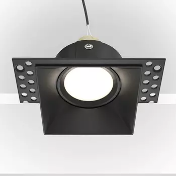 Встраиваемый светильник Dot GU10 1x50Вт DL042-01-SQ-B