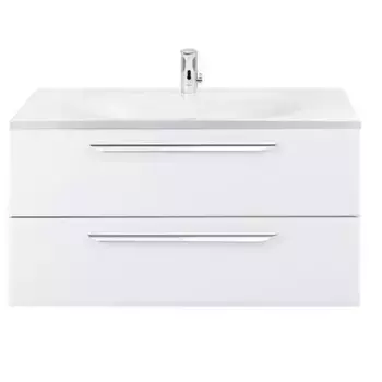 Тумба под раковину Cezares Eco-Cer 57х50 Bianco Lucido (ECO-CER-600-2C-SO-BL)