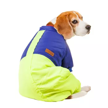 Petmax Комбинезон для собак, 4XL, зеленый (унисекс)