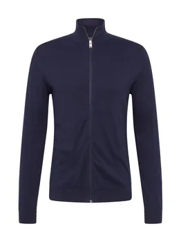 Вязаный кардиган SELECTED HOMME Regular fit Knit Cardigan Berg, темно-синий