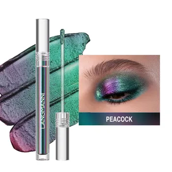 LANGMANNI Chameleon Liquid Eye Shadow 6 Color Diamond Shining Eye Shadow Solution 01