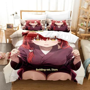 Комплект постельного белья Beast Tamer Single Twin Full Queen King Size Bed Set Adult Kids Bedroom Duvetcover Sets 3D Print Anime Bed Set 70x133cm 2pcs