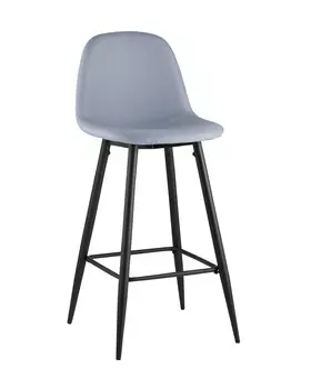 Стул барный валенсия (stoolgroup) голубой 42x100x34 см.