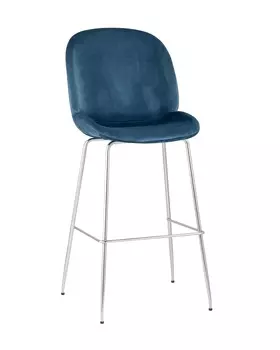Стул барный beetle (stoolgroup) синий 46x103x54 см.