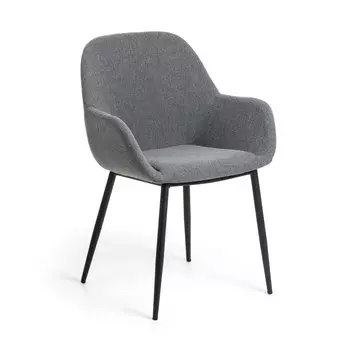 Стул konna (la forma) серый 59x83x55 см.