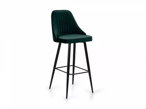 Стул барный franz (ogogo) зеленый 47x110x50 см.