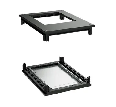 Комплект крыши с фланцем и основания DKC R5RKTB812FITB для 19" IT-CQE 800x1200, RAL9005
