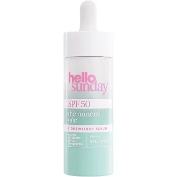 HELLO SUNDAY Сыворотка для лица SPF 50 The Mineral One Lightweight Serum