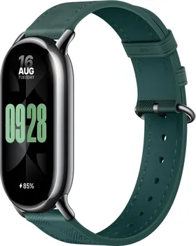 Ремешок Xiaomi для Xiaomi Smart Band 8, натуральная кожа, зеленый (BHR7308GL)