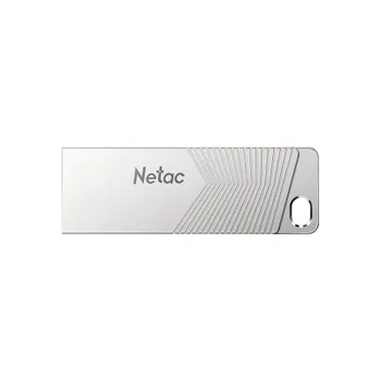 Флешка 16Gb USB 3.2 Netac UM1, серебристый (NT03UM1N-016G-32PN)