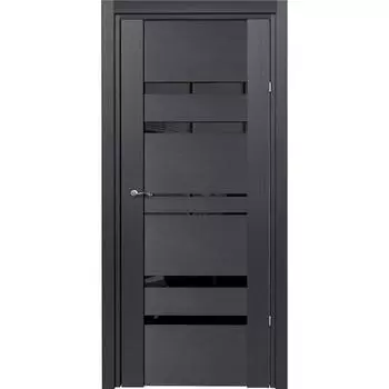 Дверь межкомнатная Artens Велдон глухая Hardflex цвет грей 60x200 см (c замком и петлями)