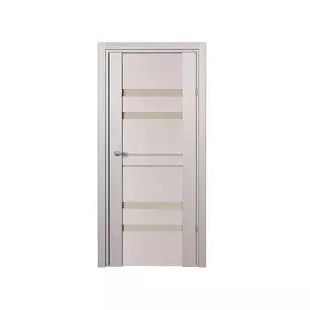 Дверь межкомнатная Artens Велдон глухая Hardflex цвет ясень 60x200 см (c замком и петлями)