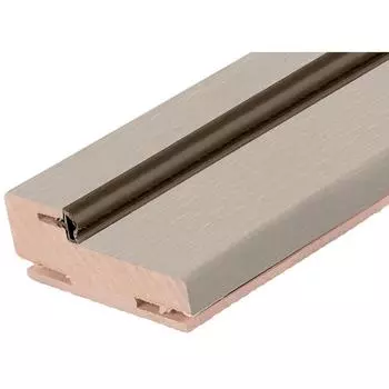 Дверная коробка телескопическая Марио Риоли Трилло 2100x70x28 мм Hardflex ламинация цвет ясень (комплект 2.5 шт.)