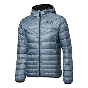 Куртка active down jacket 'grey black' Puma, серый