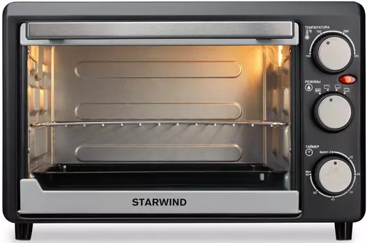 Мини-печь Starwind SMO2044 серебристый