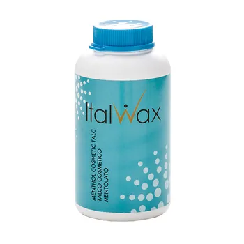 ITALWAX Тальк косметический для шугаринга и депиляции воском, с ментолом