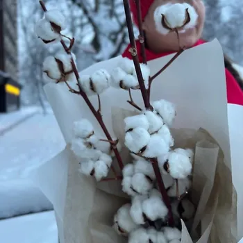 LE BOUQUET Интерьерный букет из натурального хлопка