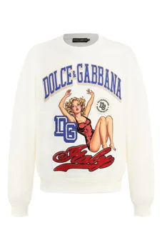 Хлопковый свитшот Dolce & Gabbana