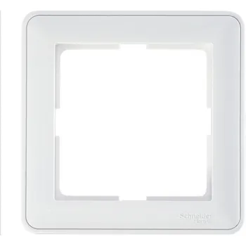 Рамка на 1 пост (белый) Systeme Electric W59 KD-1-18