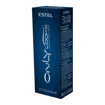 ESTEL PROFESSIONAL Краска для бровей и ресниц, иссиня-черный / Only Looks